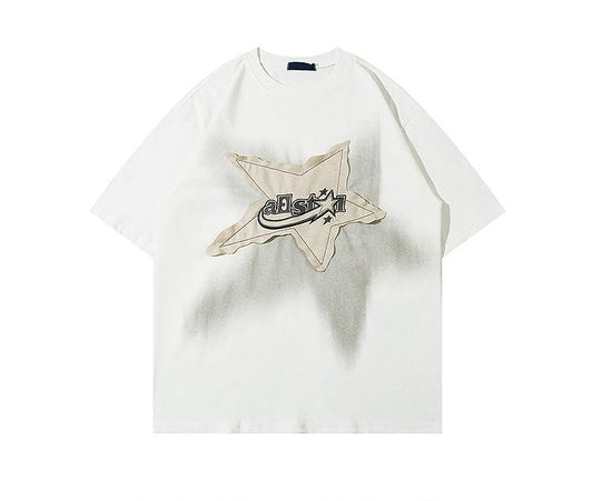 AeroDr0p Y2K Oversized Graphic Tee